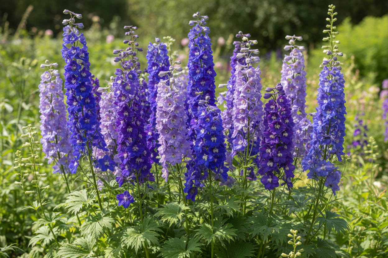 Delphiniums